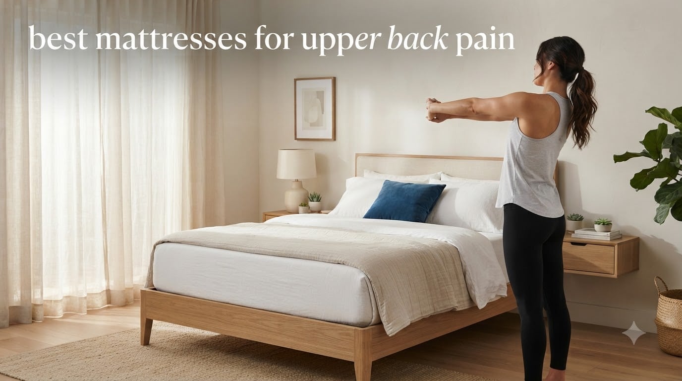 best mattresses for upper back pain