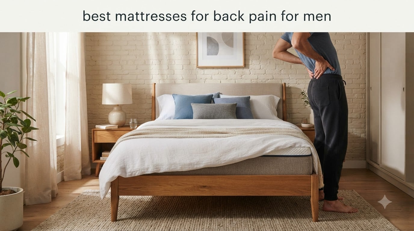 best mattresses for back pain for men