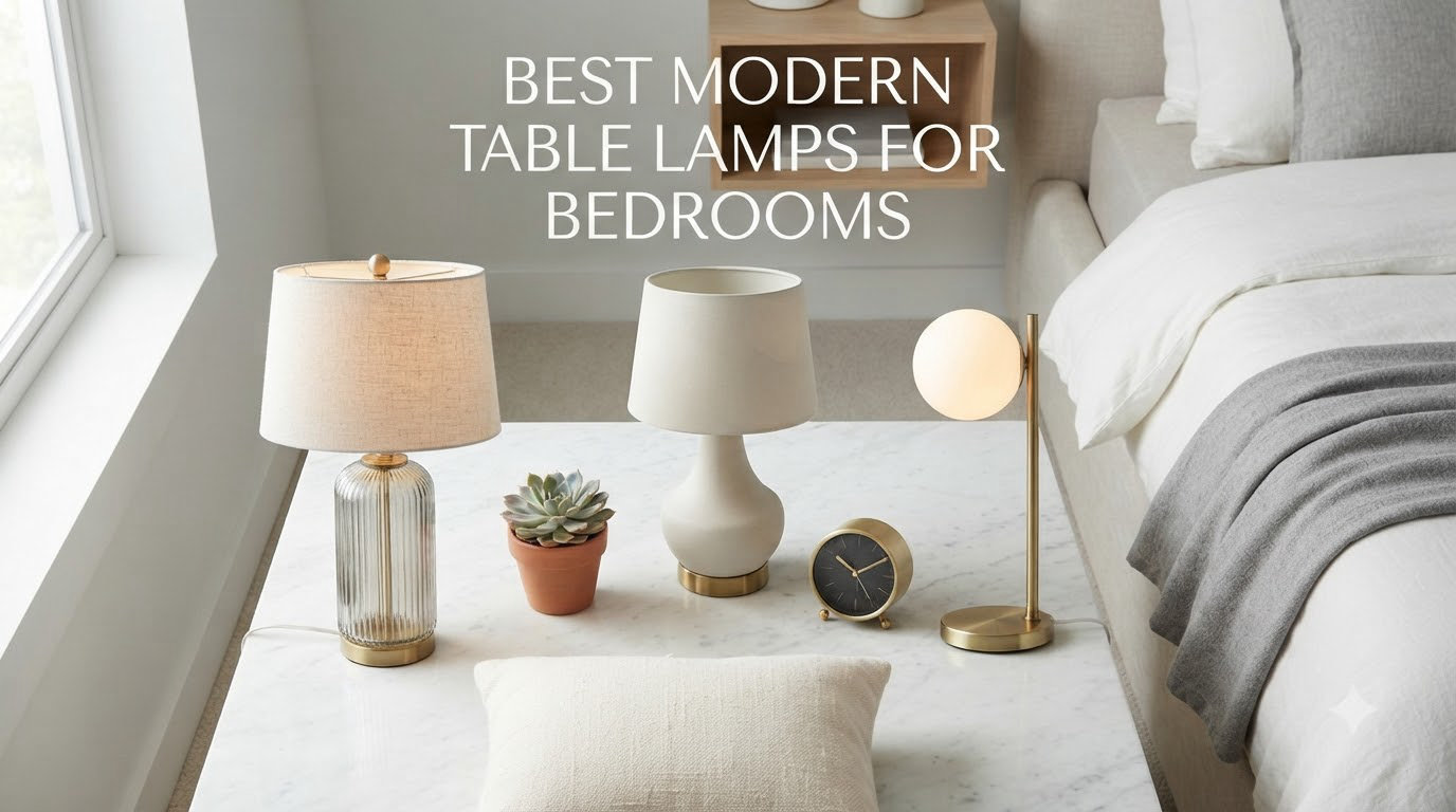 best modern table lamps for bedrooms