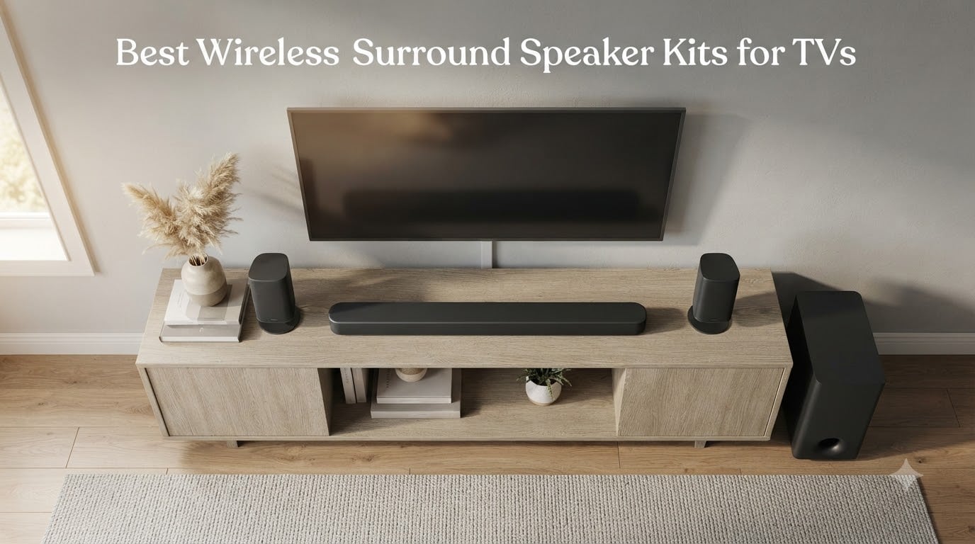 Best Wireless Surround Speaker Kits for TVs