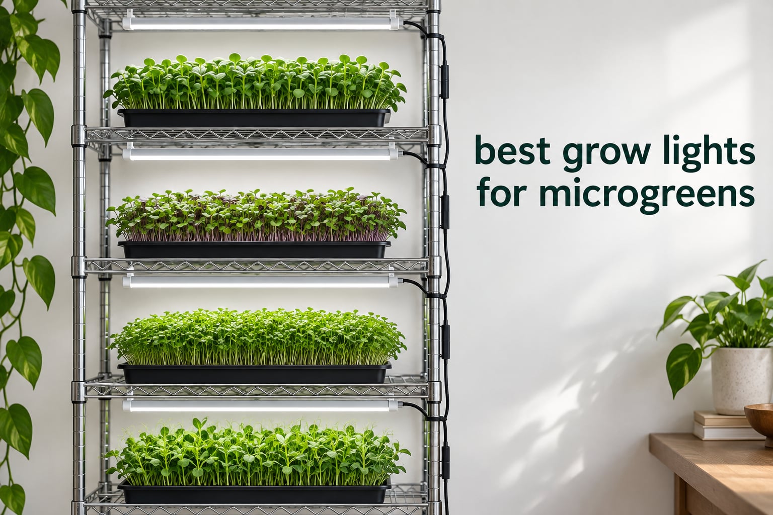 best grow lights for microgreens