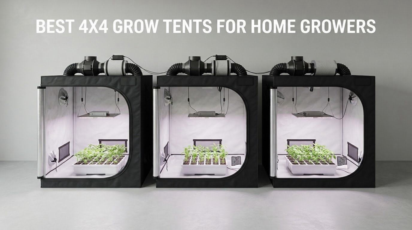 best 4x4 grow tents for home growers