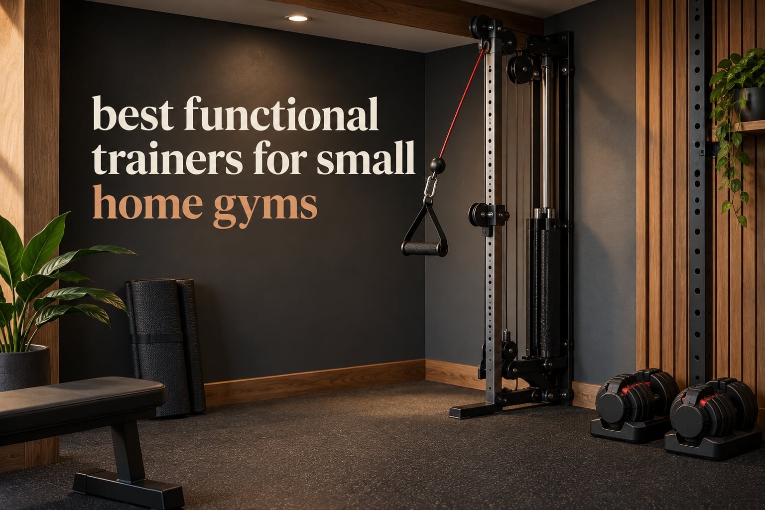 best functional trainers for small home gyms