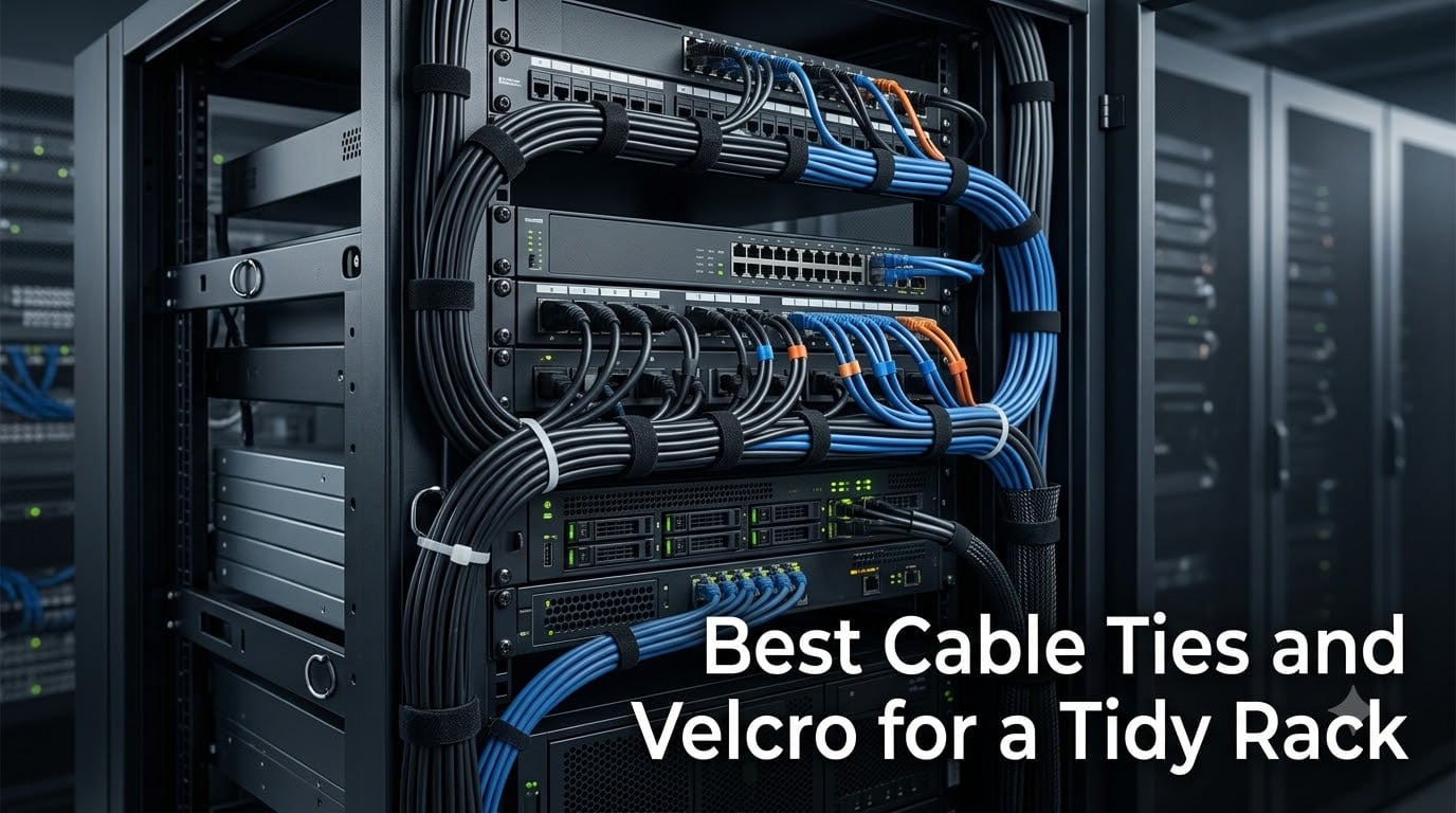 Best Cable Ties and Velcro for a Tidy Rack