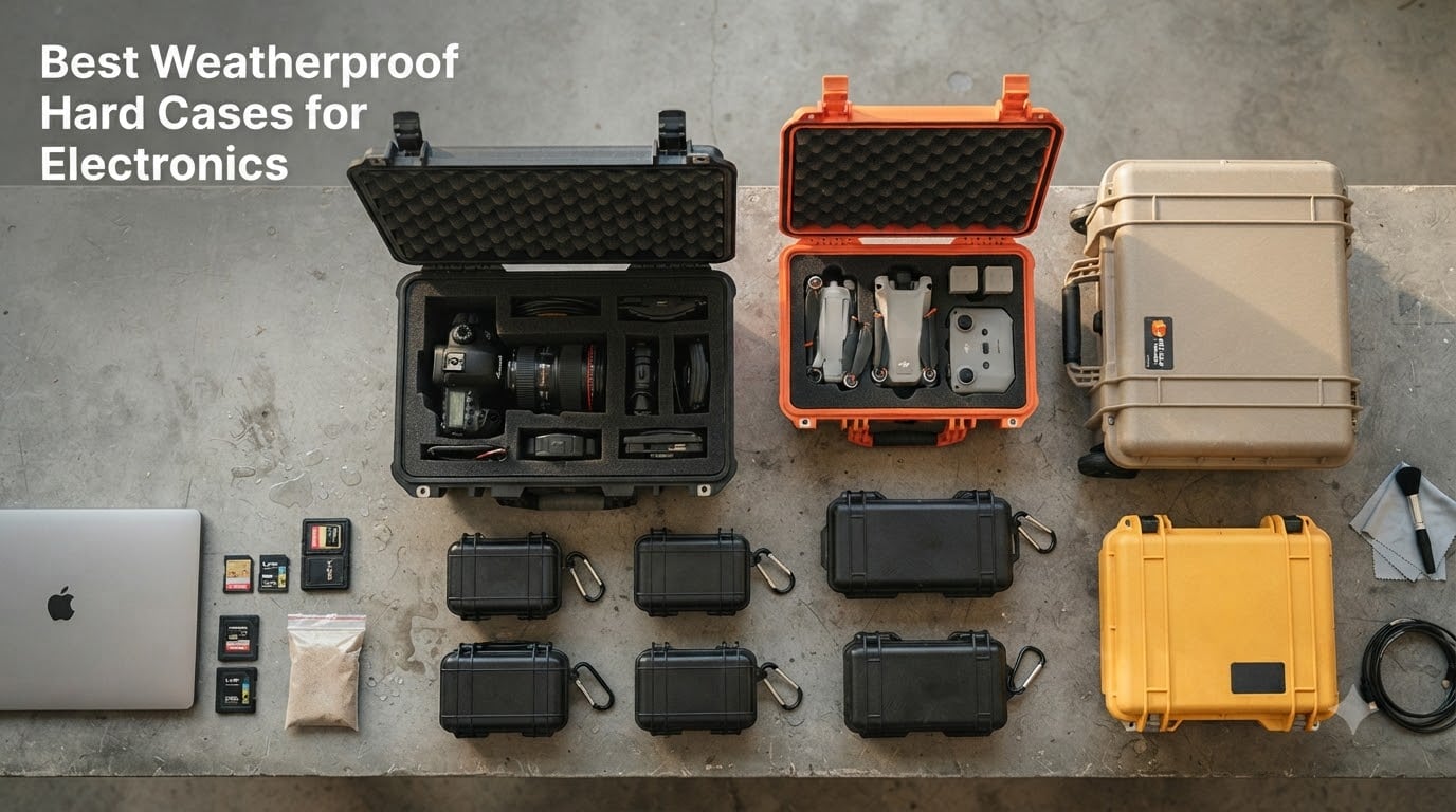 Best Weatherproof Hard Cases for Electronics