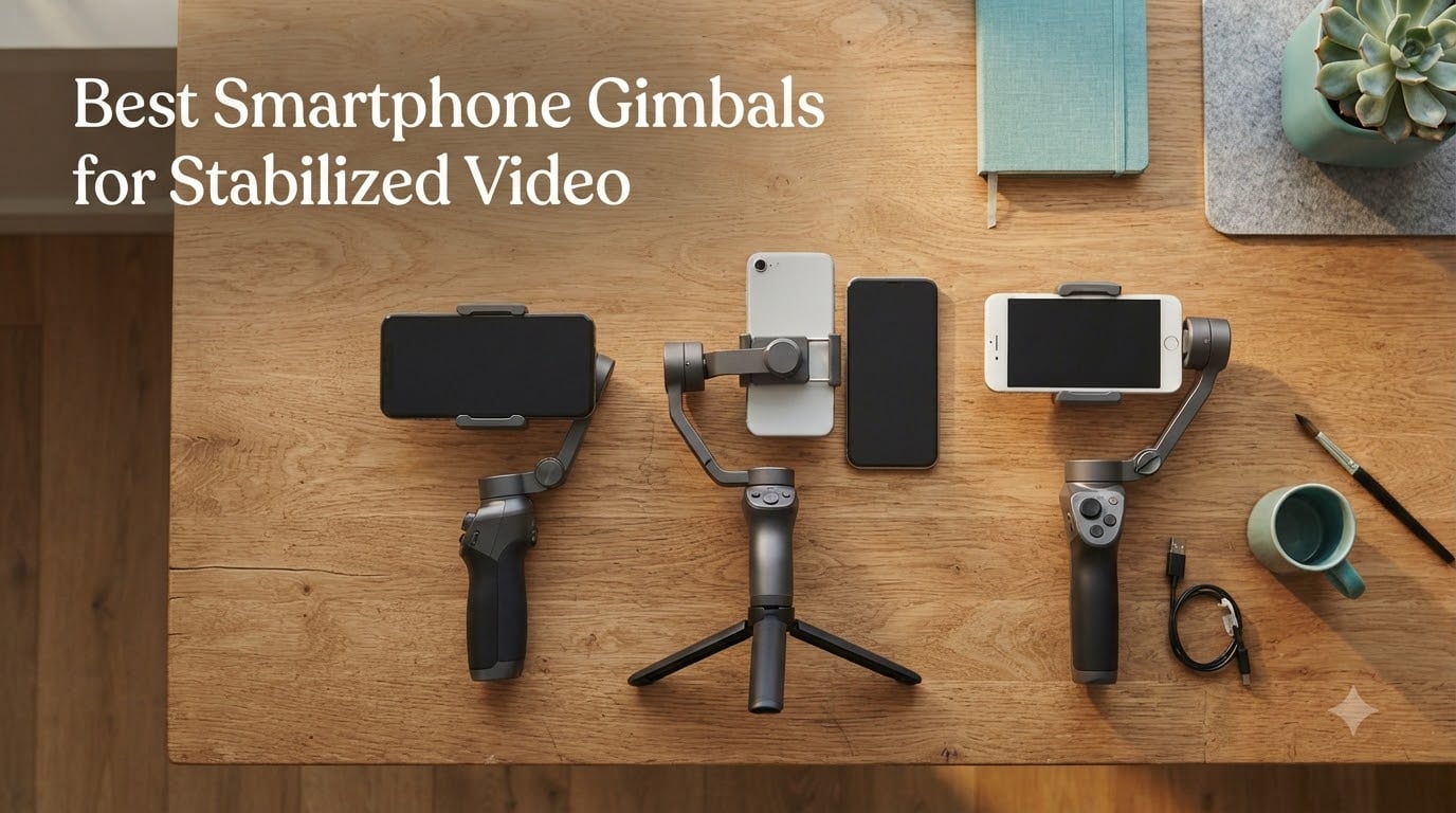 Best Smartphone Gimbals for Stabilized Video