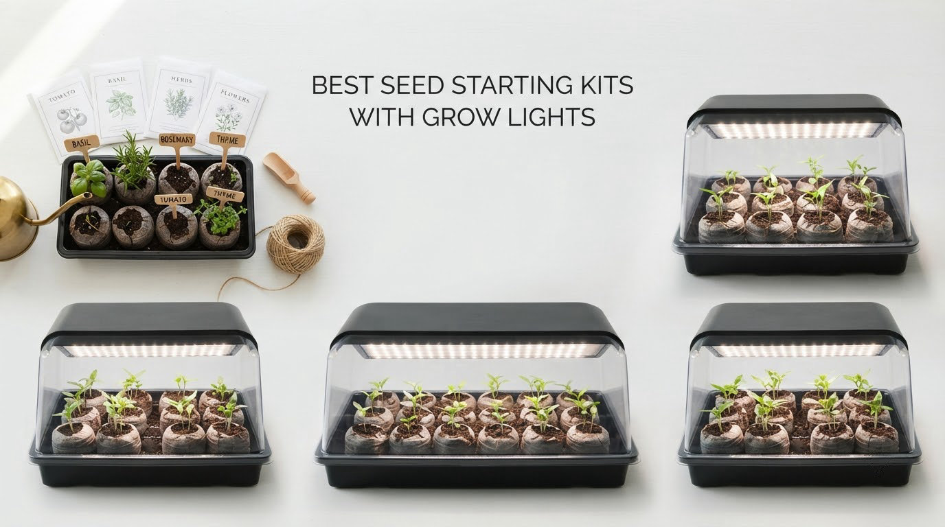 best seed starting kits with grow lights