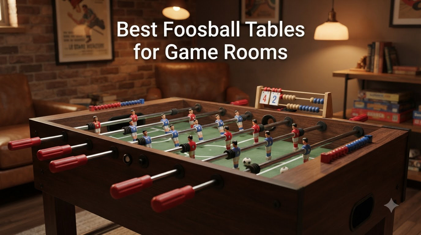 Best Foosball Tables for Game Rooms