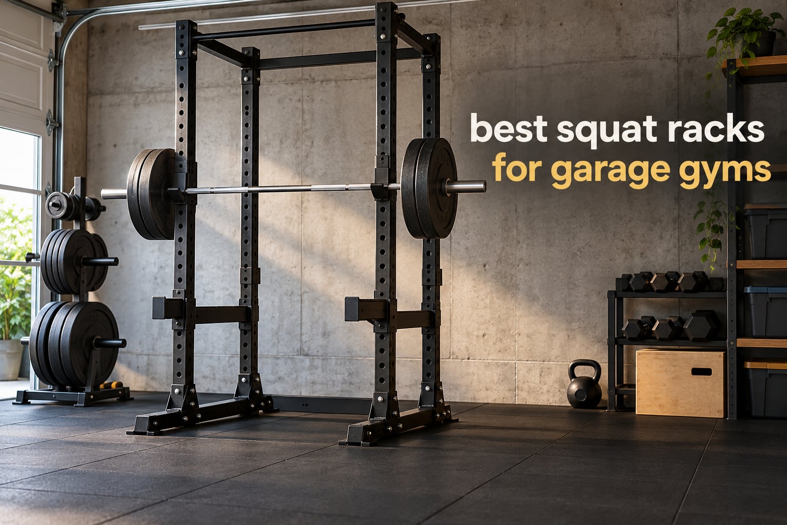 best squat racks for garage gyms
