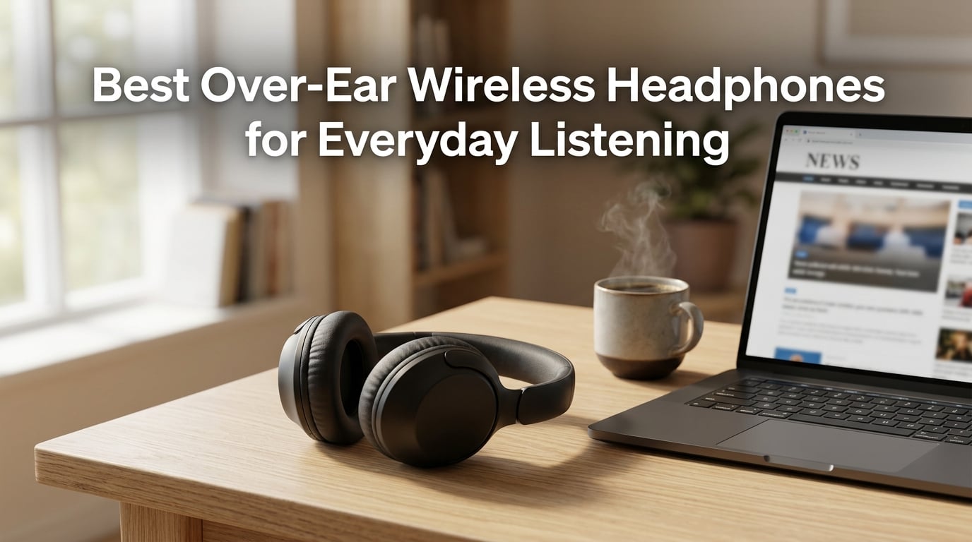 Best Over-Ear Wireless Headphones for Everyday Listening