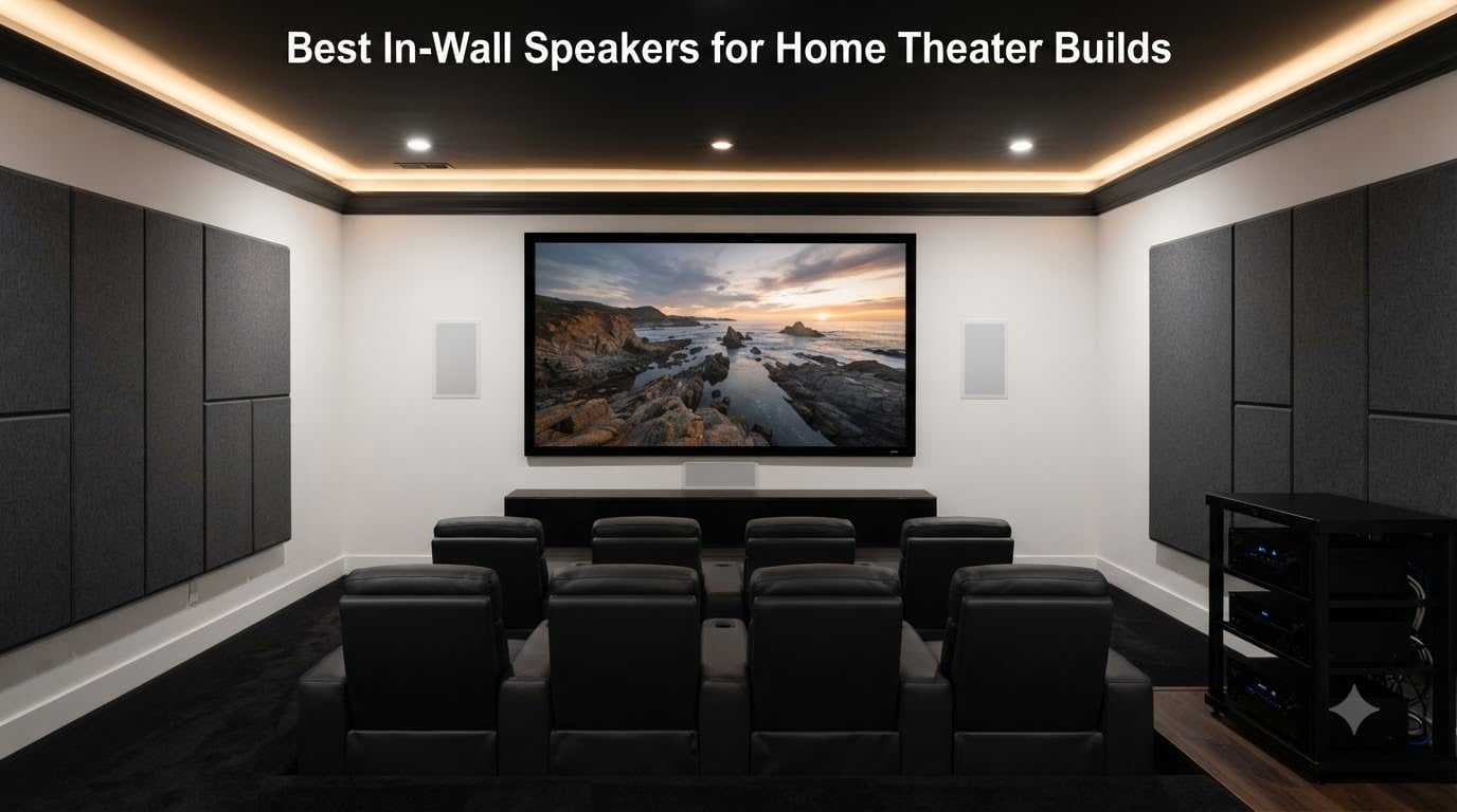 Best In-Wall Speakers for Home Theater Builds