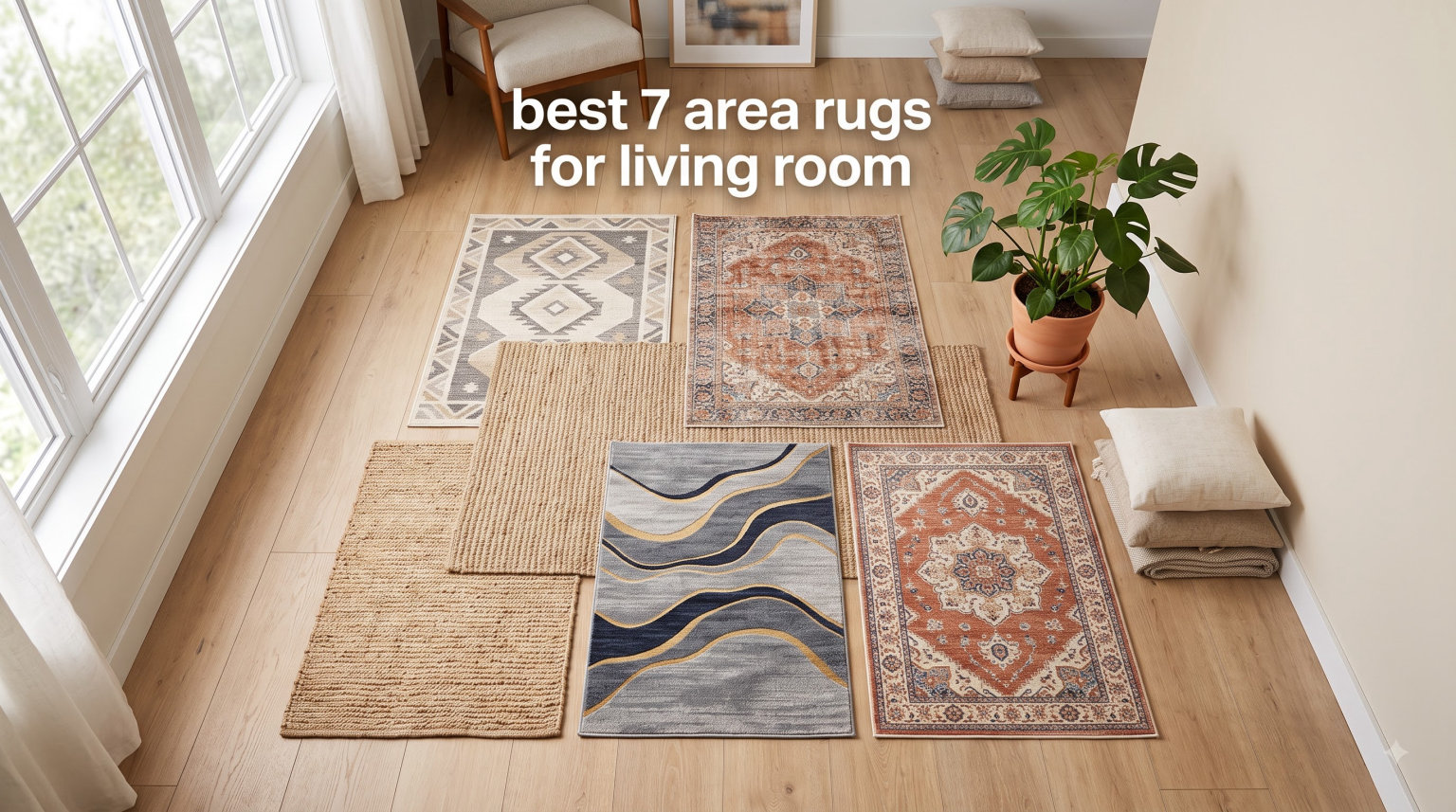 best 5 7 area rugs for living room