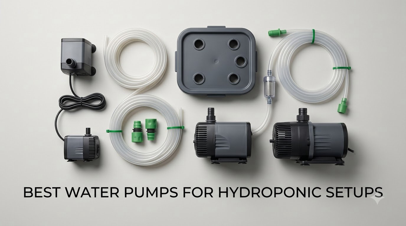 best water pumps for hydroponic setups