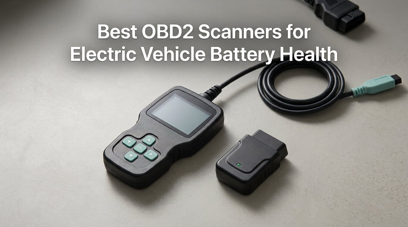 Best OBD2 Scanners for Electric Vehicle Battery Health