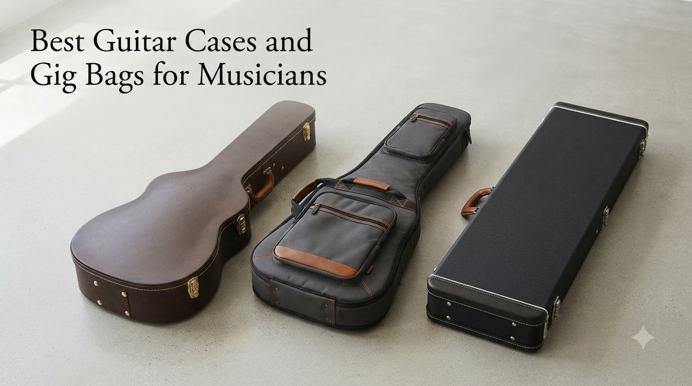 Best Guitar Cases and Gig Bags for Musicians