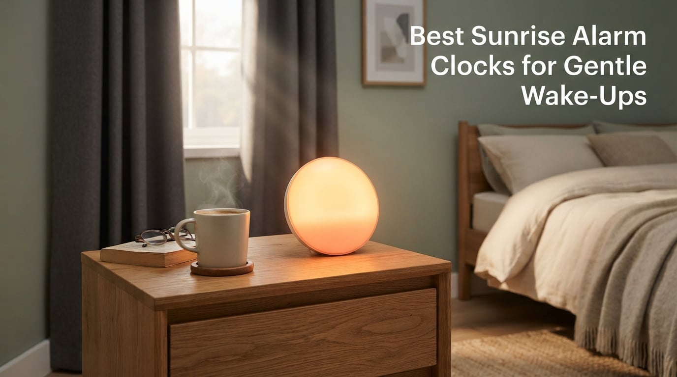 Best Sunrise Alarm Clocks for Gentle Wake-Ups