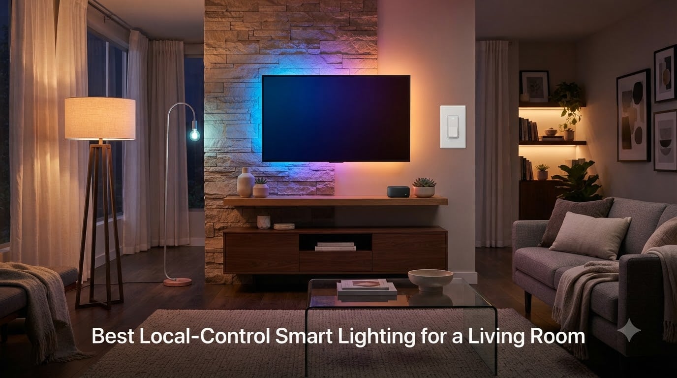 Best Local-Control Smart Lighting for a Living Room