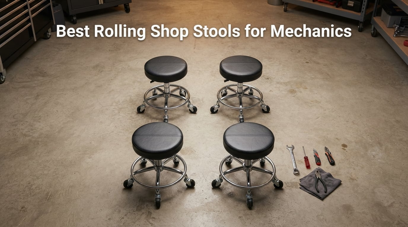Best Rolling Shop Stools for Mechanics