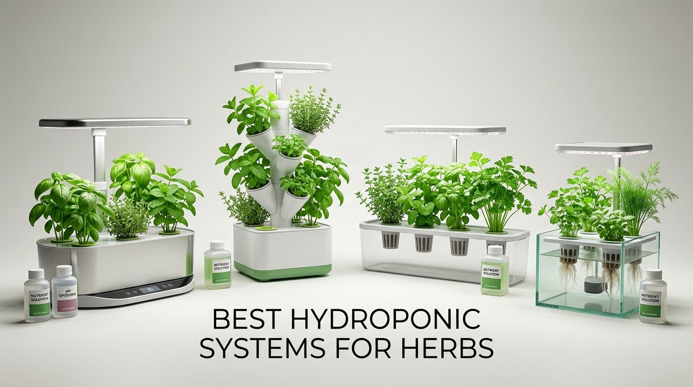 best hydroponic systems for herbs