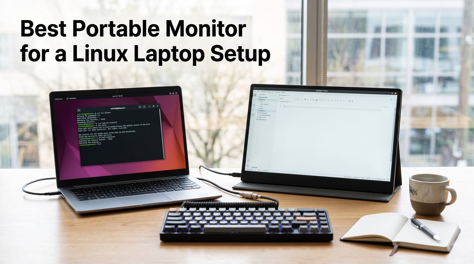 Best Portable Monitor for a Linux Laptop Setup