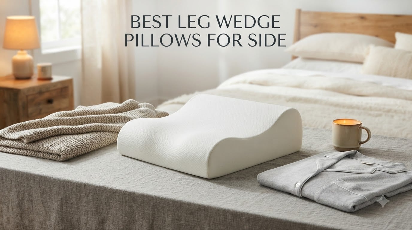 best leg wedge pillows for side