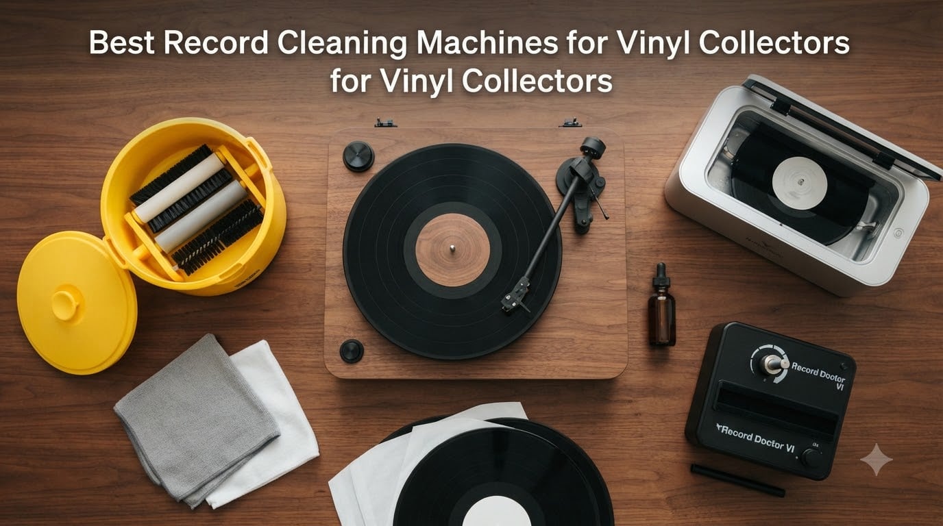 Best Record Cleaning Machines for Vinyl Collectors