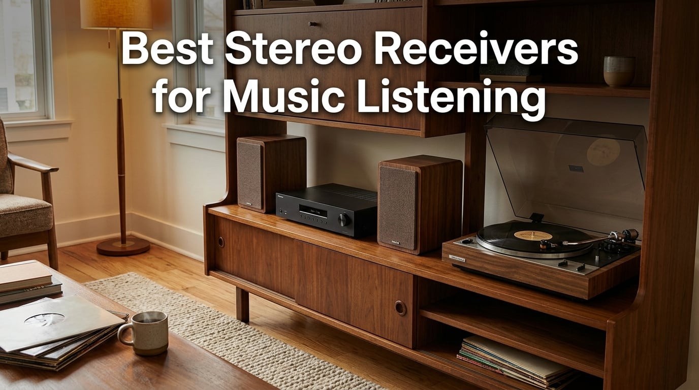 Best Stereo Receivers for Music Listening
