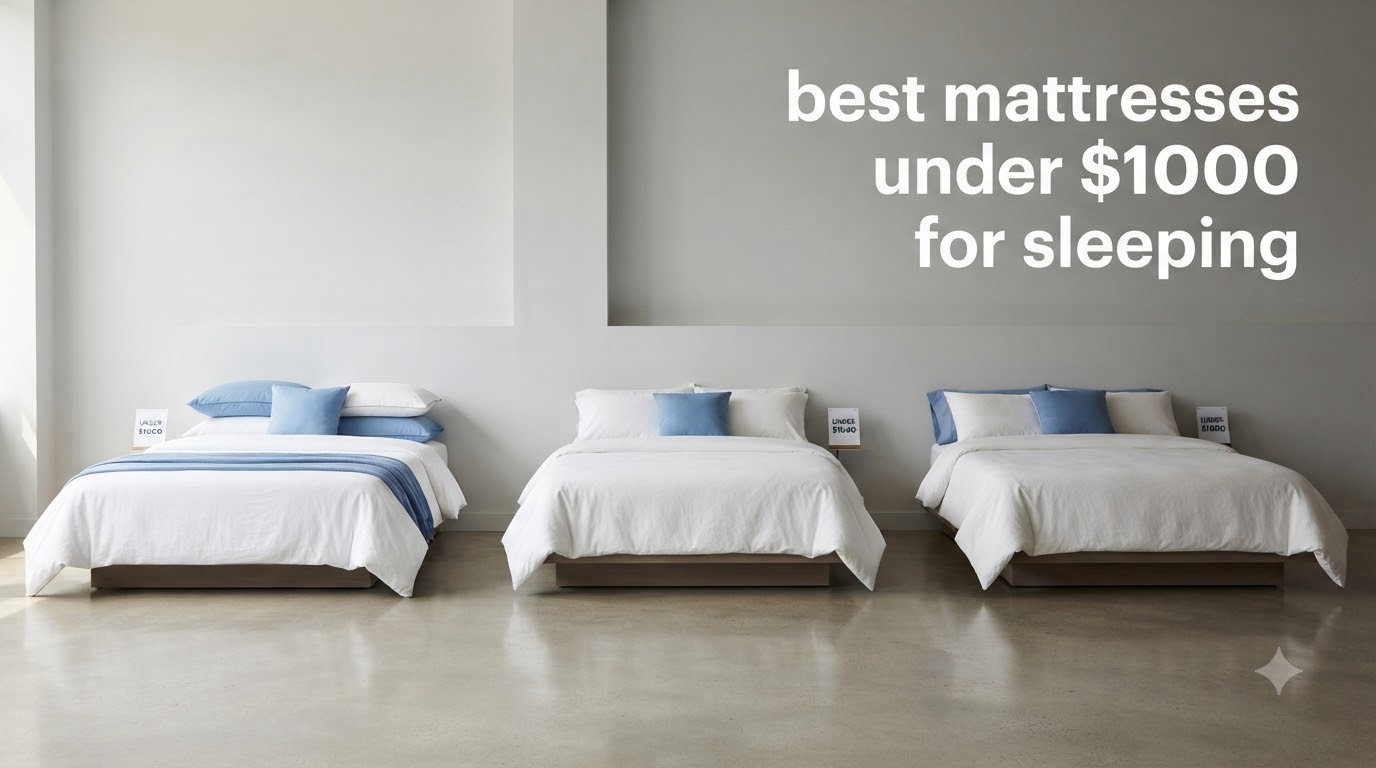 best mattresses under $1000 for sleeping