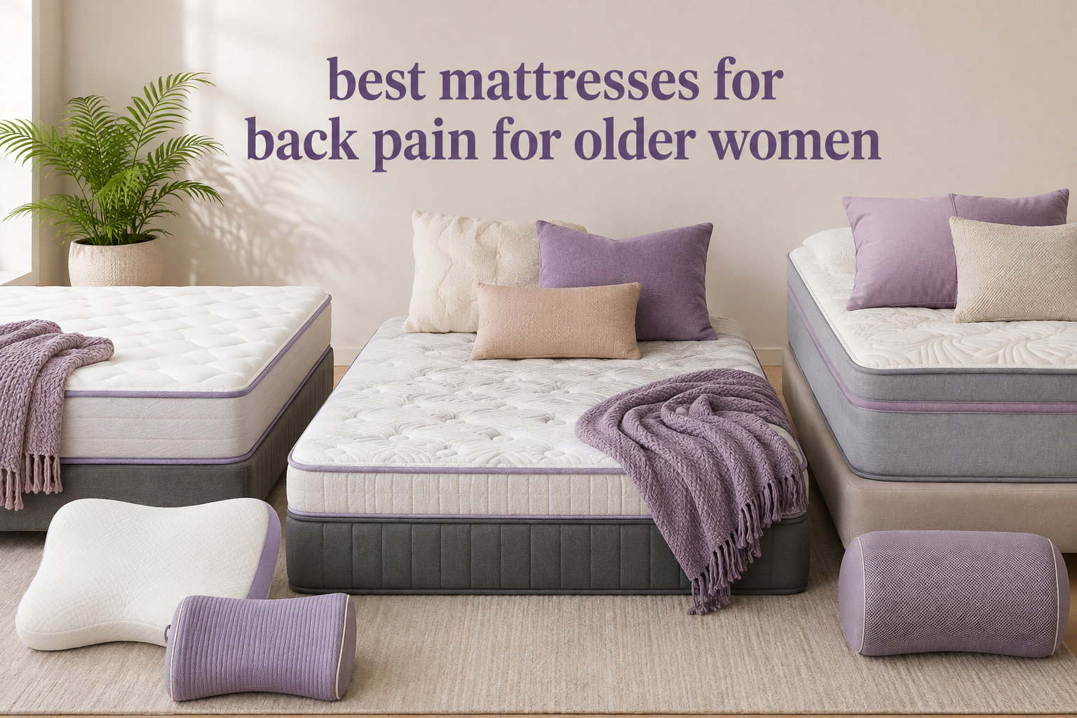 best mattresses for back pain for older women