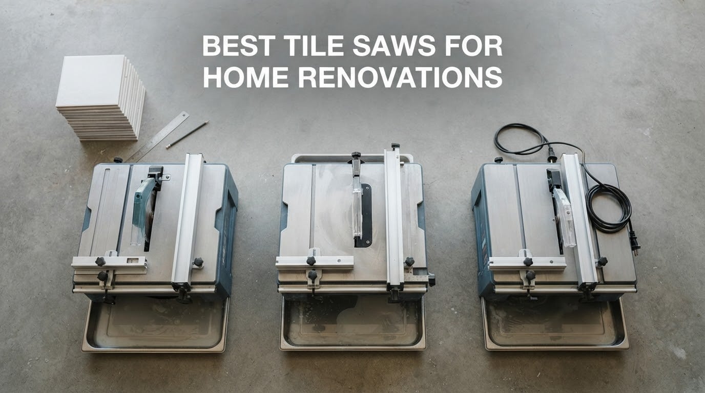 Best Tile Saws for Home Renovations