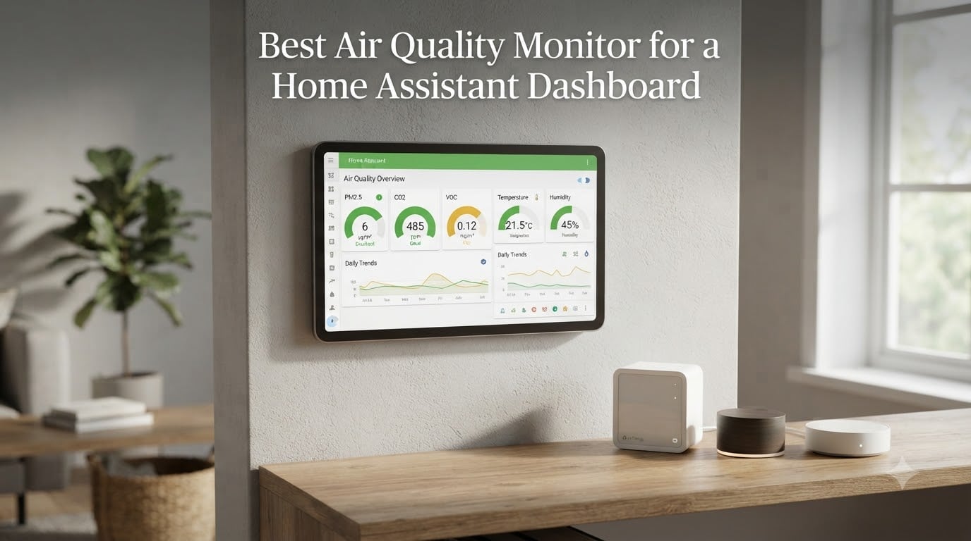 Best Air Quality Monitor for a Home Assistant Dashboard