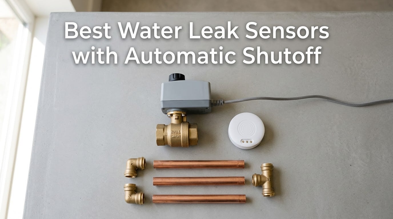 Best Water Leak Sensors with Automatic Shutoff
