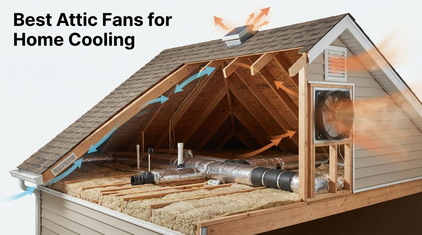 Best Attic Fans for Home Cooling