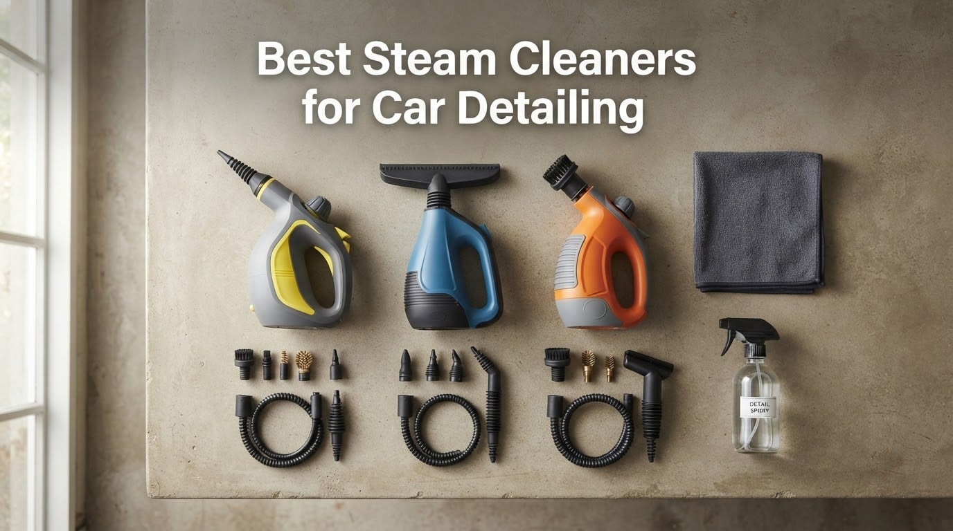 Best Steam Cleaners for Car Detailing