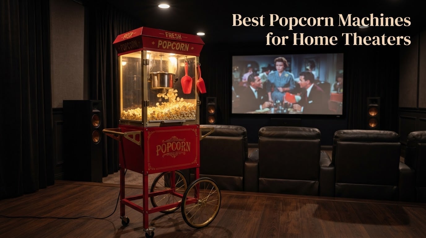 Best Popcorn Machines for Home Theaters