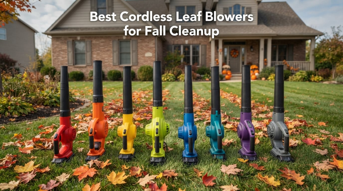 Best Cordless Leaf Blowers for Fall Cleanup