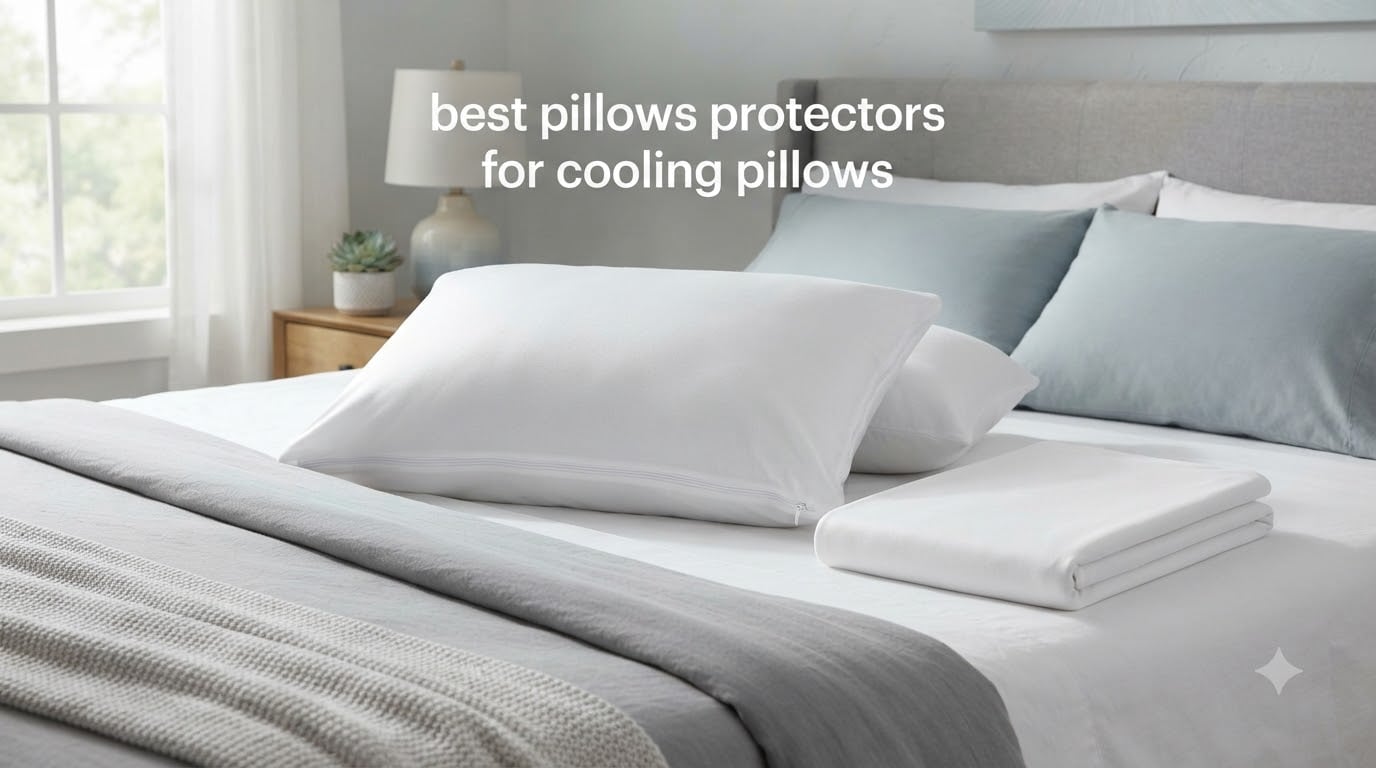 best pillows protectors for cooling pillows