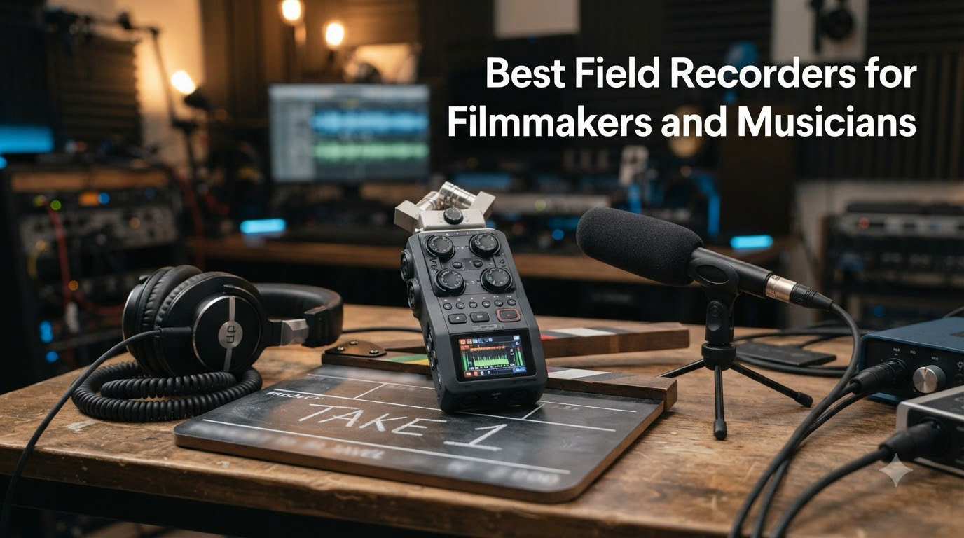Best Field Recorders for Filmmakers and Musicians