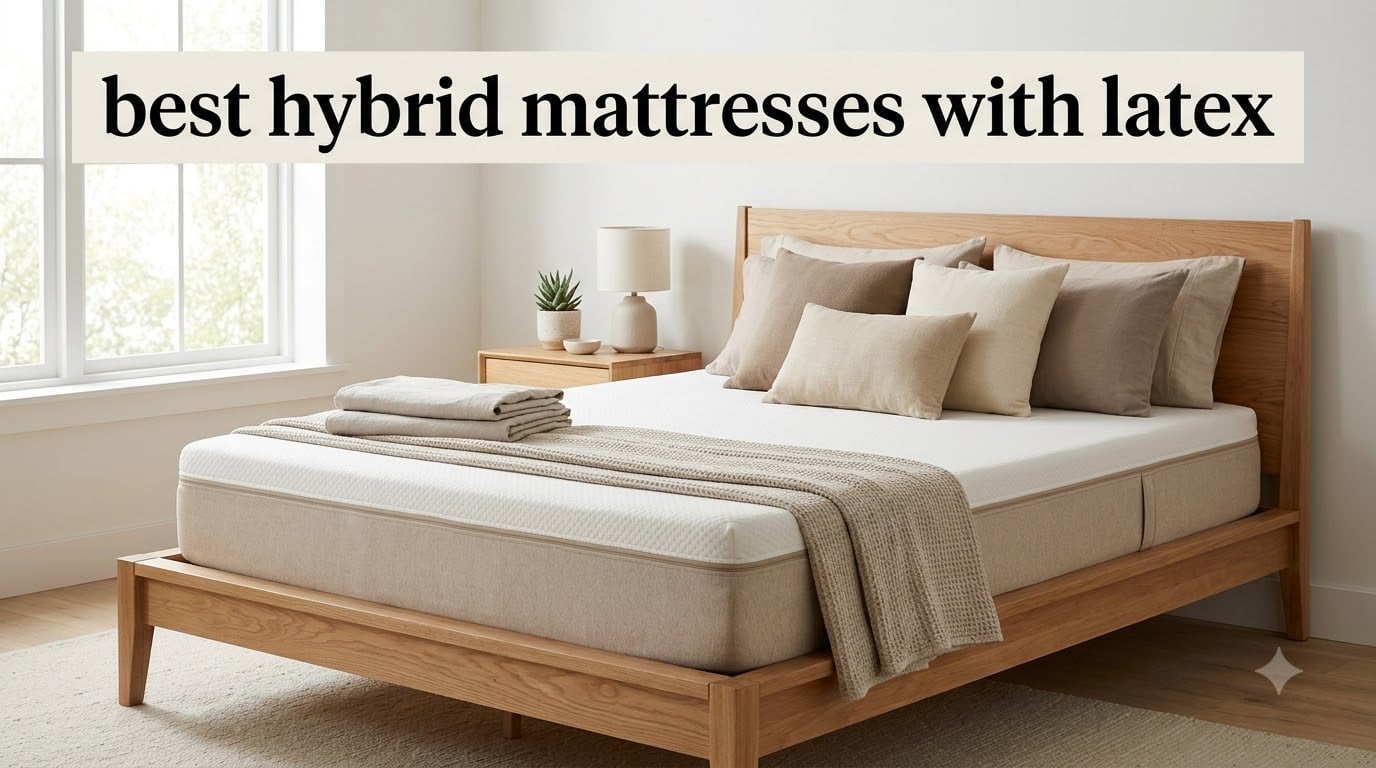 best hybrid mattresses with latex