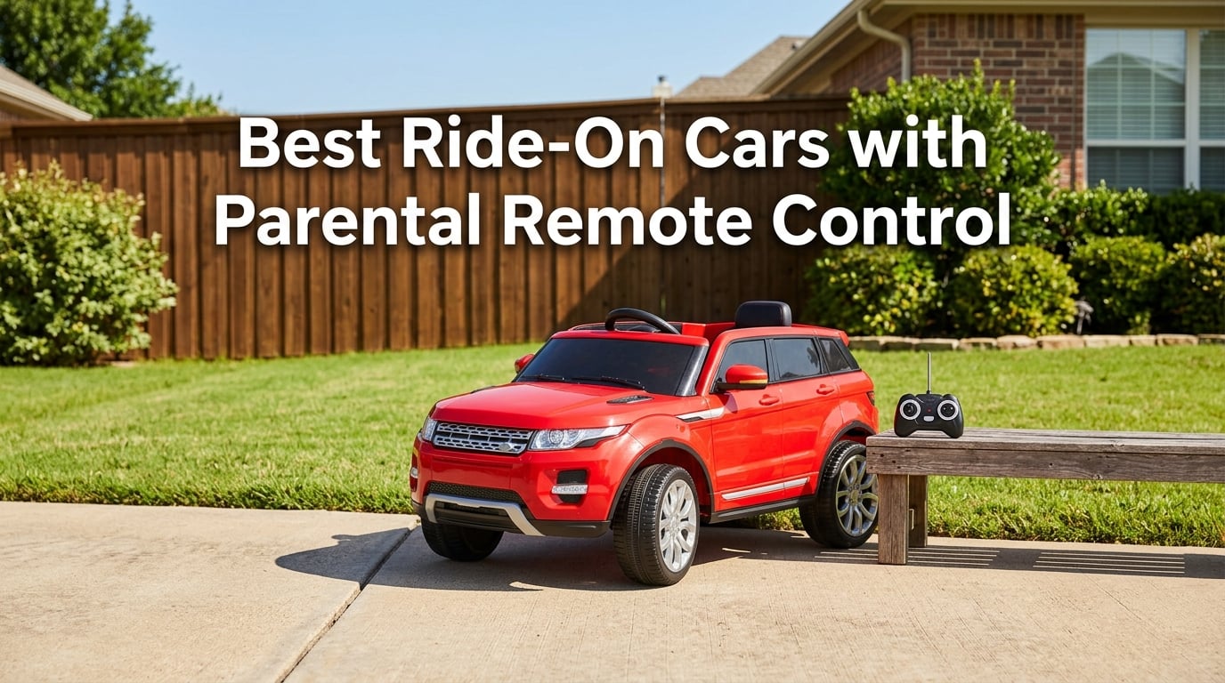 Best Ride-On Cars with Parental Remote Control