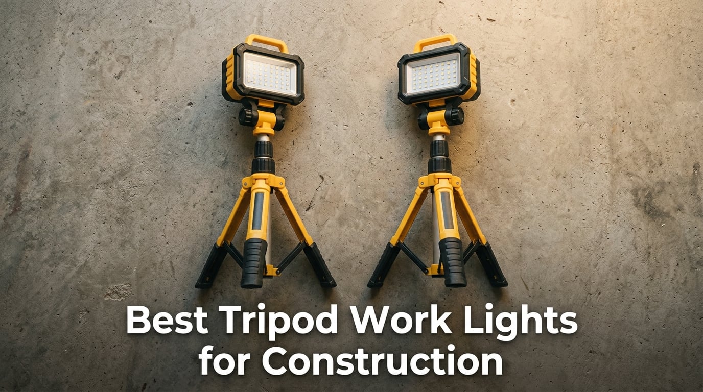 Best Tripod Work Lights for Construction