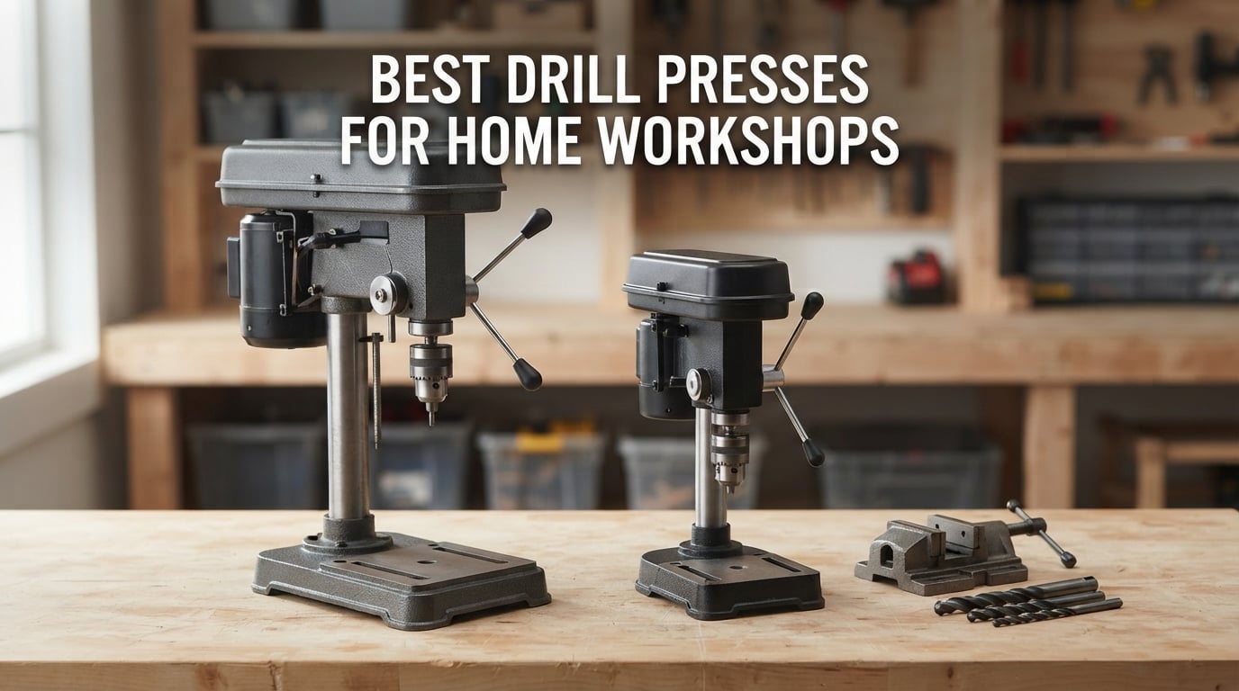 Best Drill Presses for Home Workshops