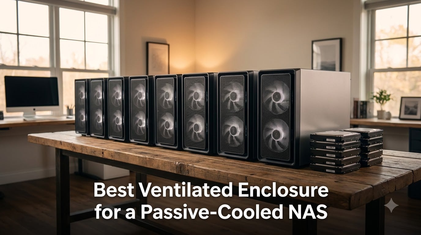 Best Ventilated Enclosure for a Passive-Cooled NAS