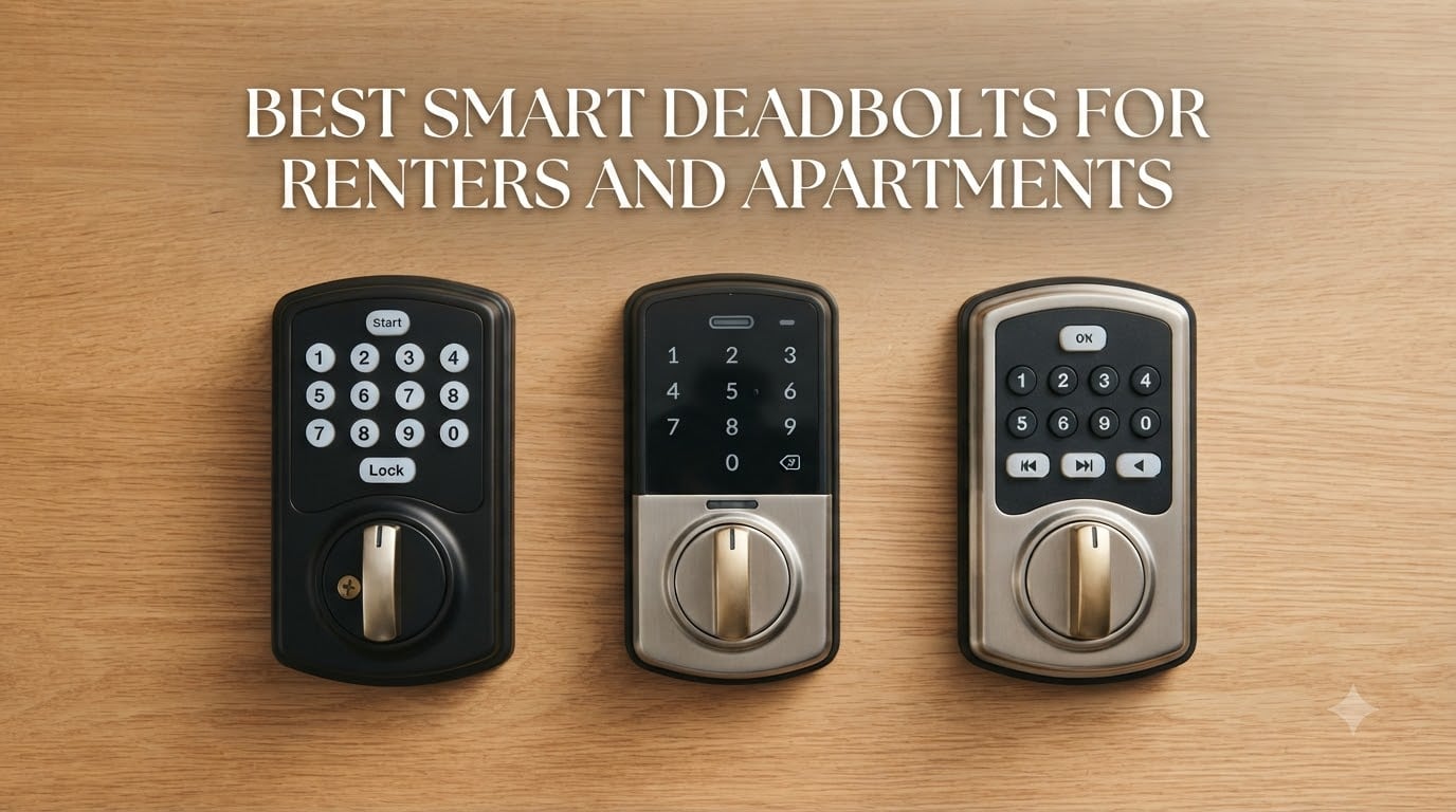 Best Smart Deadbolts for Renters and Apartments
