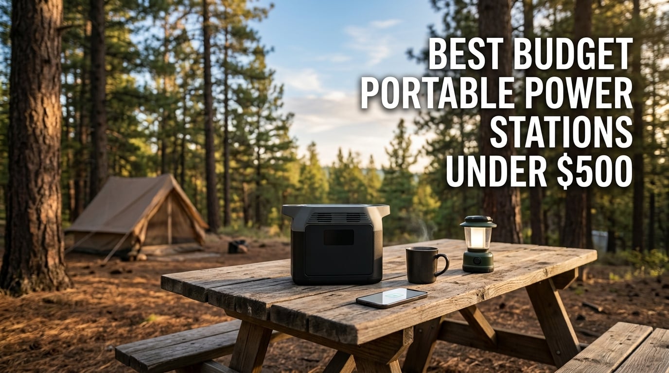 Best Budget Portable Power Stations Under $500