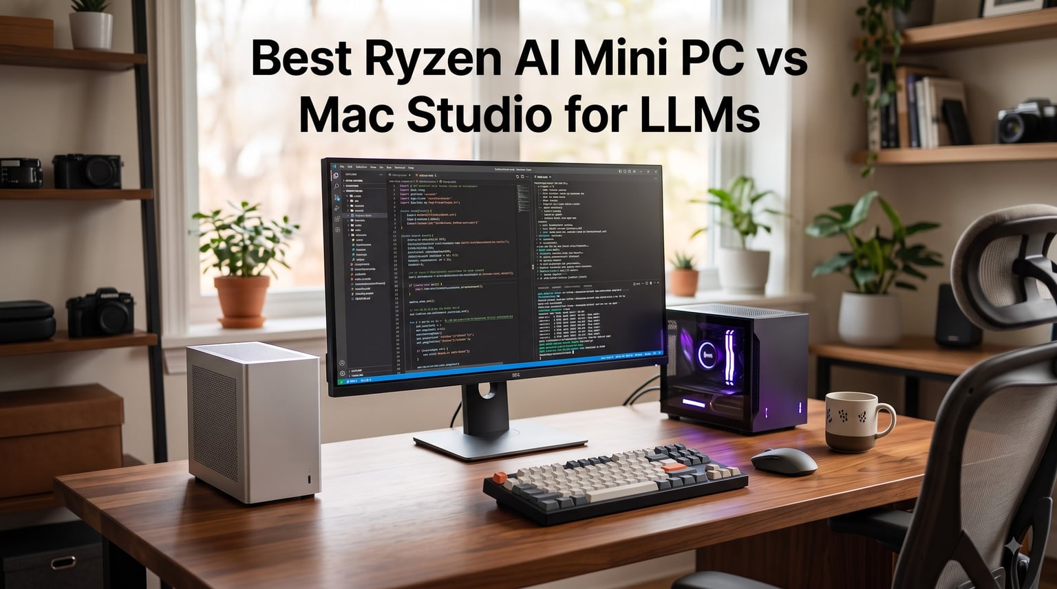Best Ryzen AI Mini PC vs Mac Studio for LLMs