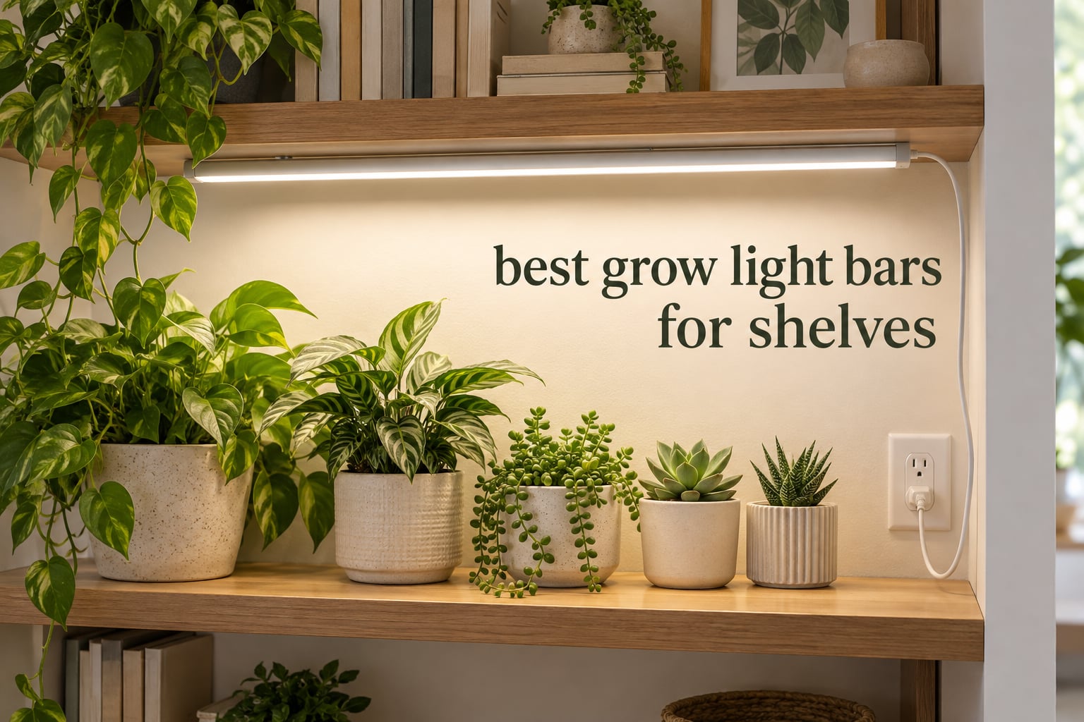 best grow light bars for shelves