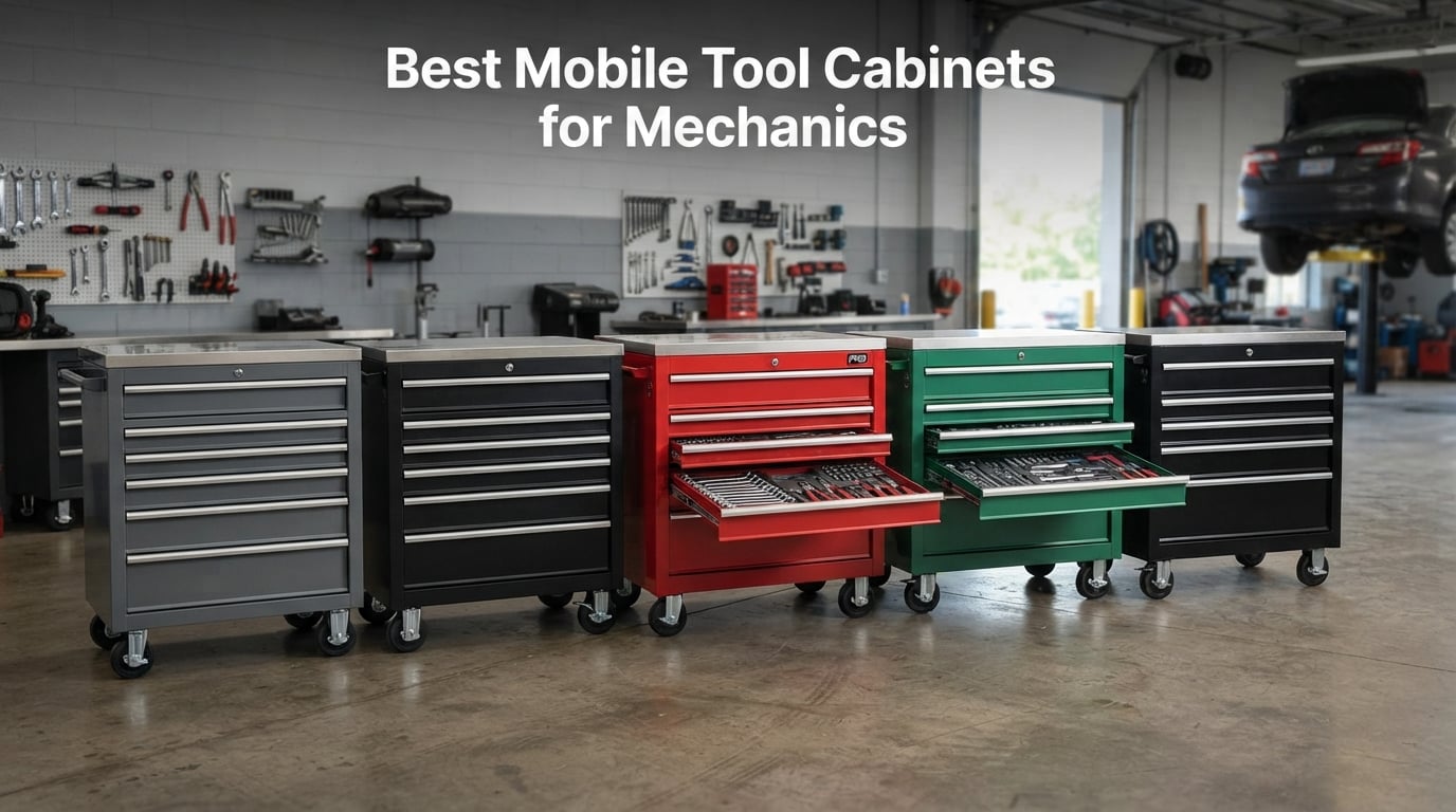 Best Mobile Tool Cabinets for Mechanics