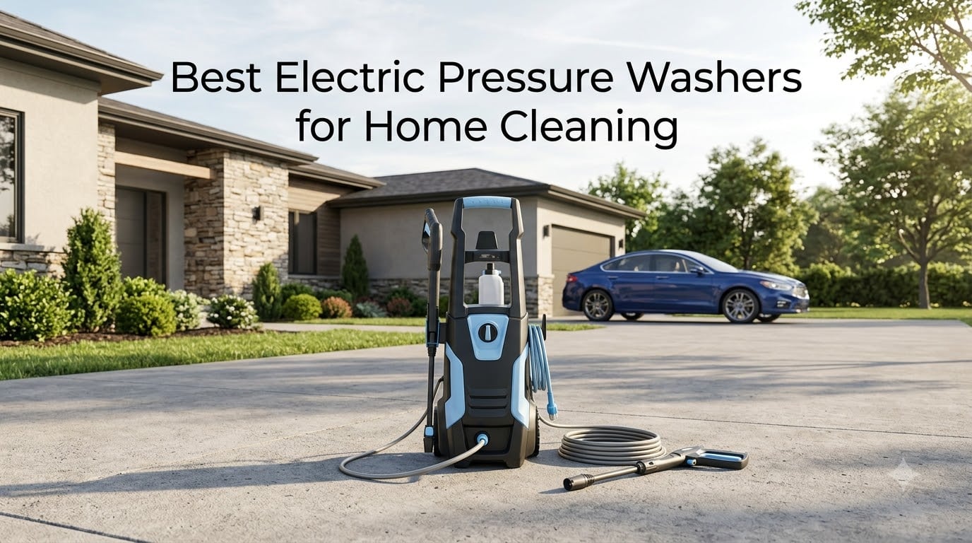 Best Electric Pressure Washers for Home Cleaning