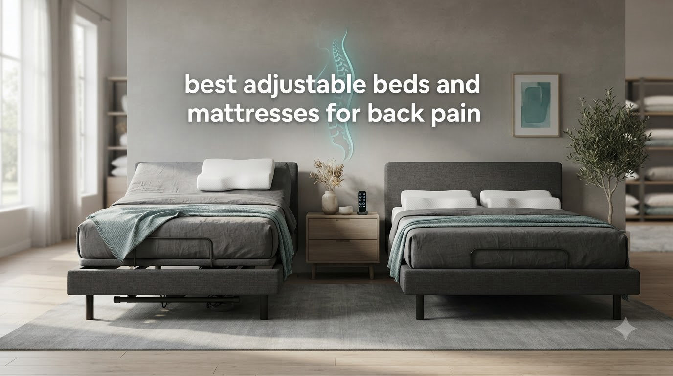 best adjustable beds and mattresses for back pain